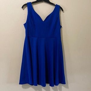 Sleeveless fit & flare